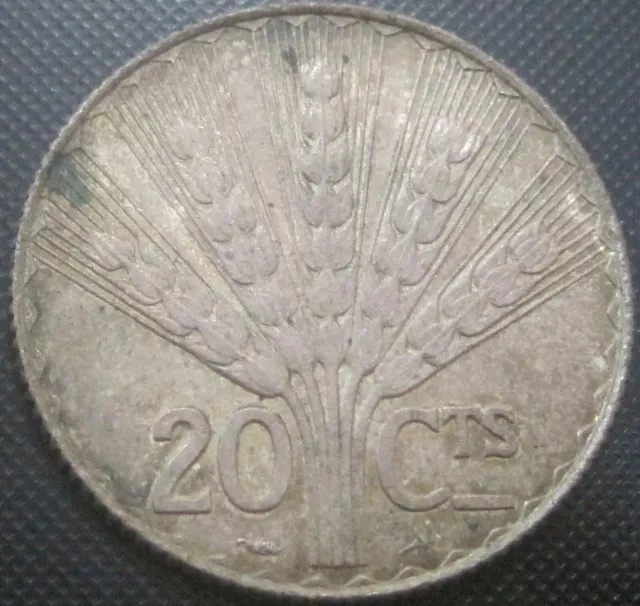 1930 Uruguay 20 Centesimos KM# 24 - Silver Coin