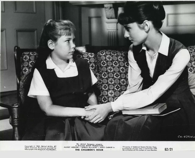 Movie Photo, Audrey Hepburn, Karen Balkin, The Children's Hour, 1961