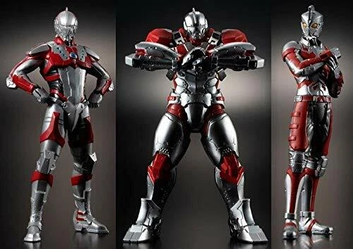 HG ULTRAMAN Suit SET02 Figure PVC ABS Bandai Hero 3 Set Japan Gift