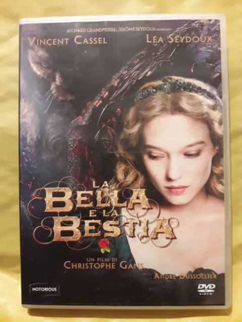 DVD LA BELLA E LA BESTIA film con Vincent Cassell Di Christophe Gans