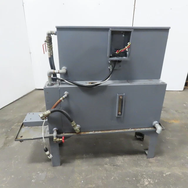CNC Coolant Recovery Filter Separator System Parts or Repair As IS