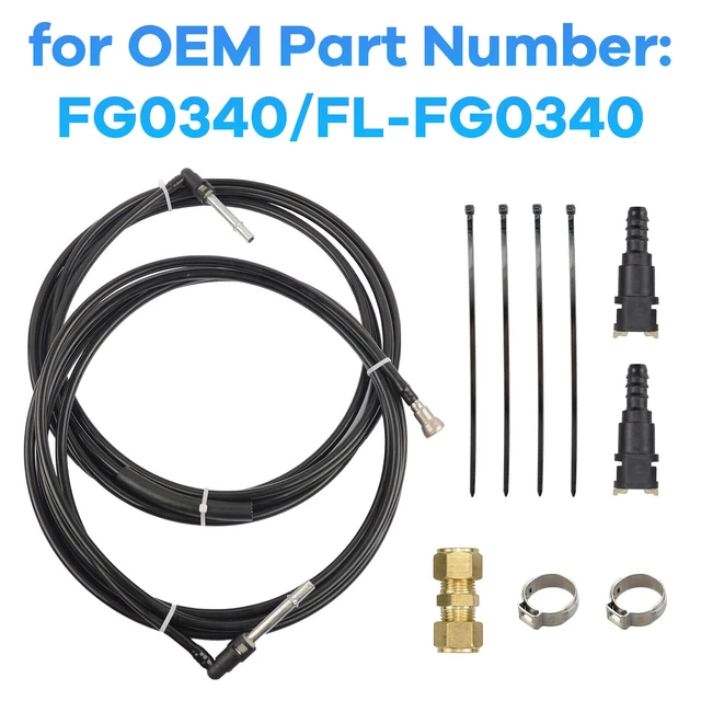 Fuel Lines Repair Kit For Chevy Silverado & GMC Sierra 1500/2500/3500 (2004-2010) – Replaces FG0340