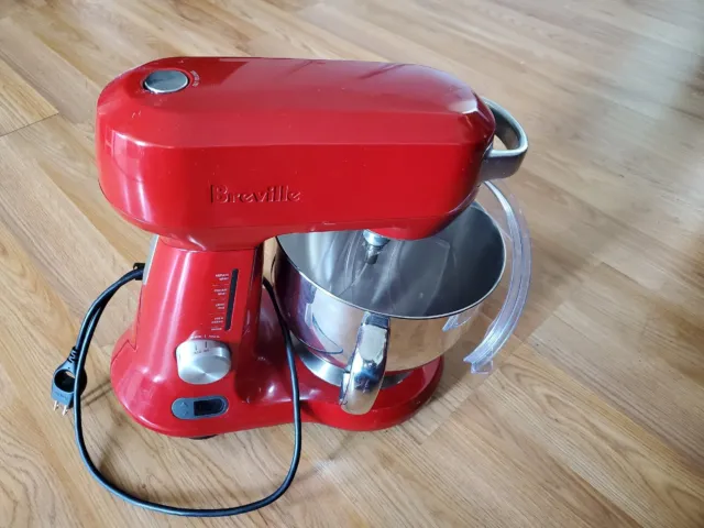 NEW Breville Stand Mixer BEM825BAL ''Bakery Chef'' RARE BRUSHED METAL  21614056962