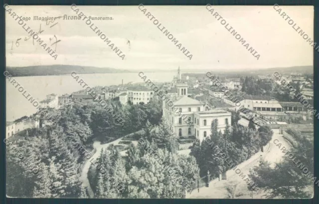 Novara Arona Postcard ZB1391