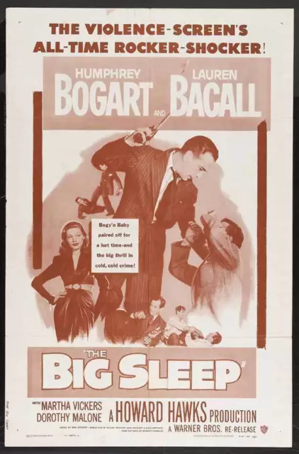 398218 THE BIG SLEEP Movie Lauren Bacall John Ridgely WALL PRINT POSTER UK