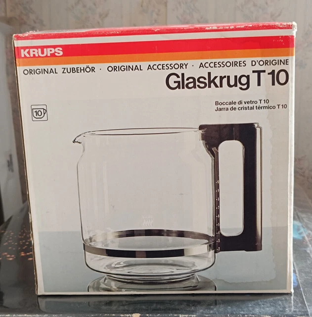 Verseuse En Verre De Rechange Pour Machine à Café Krups DuothekPlus KM8508 – Pièce Origine
