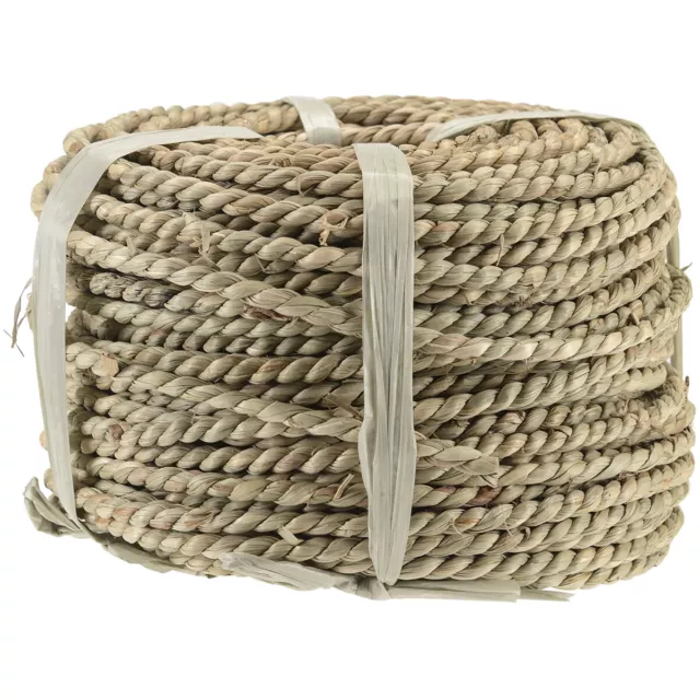 3 Pack Commonwealth Basketry Sea Grass #3 4.5mmX5mm 1lb Coil-Approximately 210'