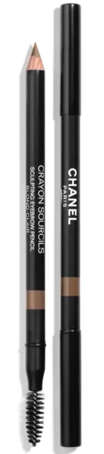 CHANEL CRAYON SOURCILS Sculpting Eyebrow Pencil - 10 BLOND CLAIR, 100% AUTHENTIC