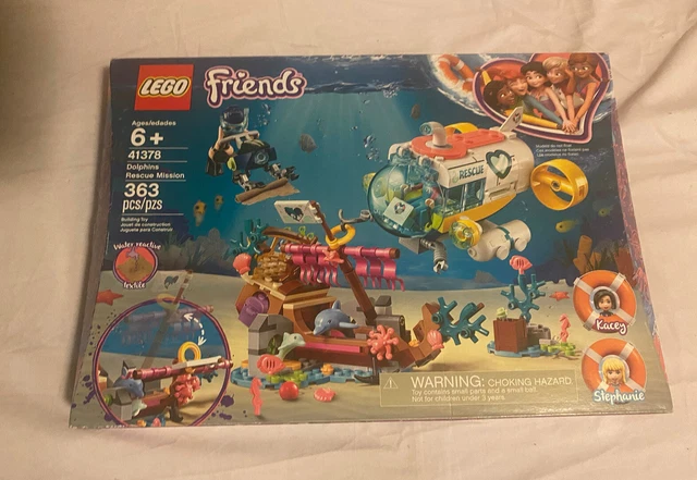 Lego Friends Dolphins Rescue Mission 363 Pieces Brand New Sealed #41378