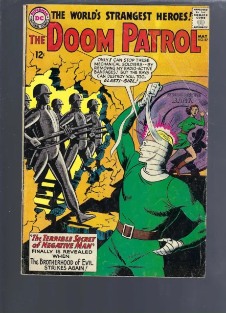 Doom Patrol  87   - 1964 Series - Silver Age  Dc Comics