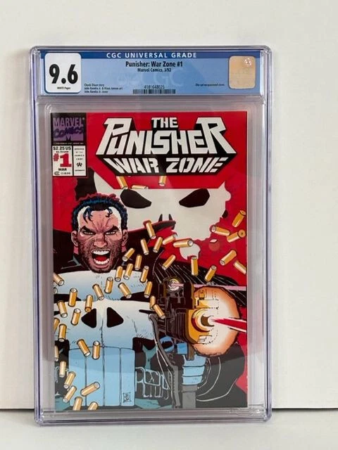 The Punisher: War Zone #1 CGC 9.6 Truly Rare Newsstand Edition (1992)