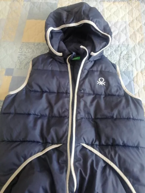 GILET IMBOTTITO BAMBINO TG 11 22 united colors of Benetton con