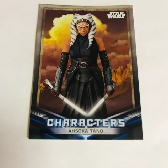 2021 Topps Star Wars Mandalorian S1&2 UK Characters C-24 Ahsoka Tano