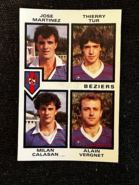 STICKER PANINI FOOT 1985 PATRICK DELAMONTAGNE LAVAL # 70 RECUP REMOVED