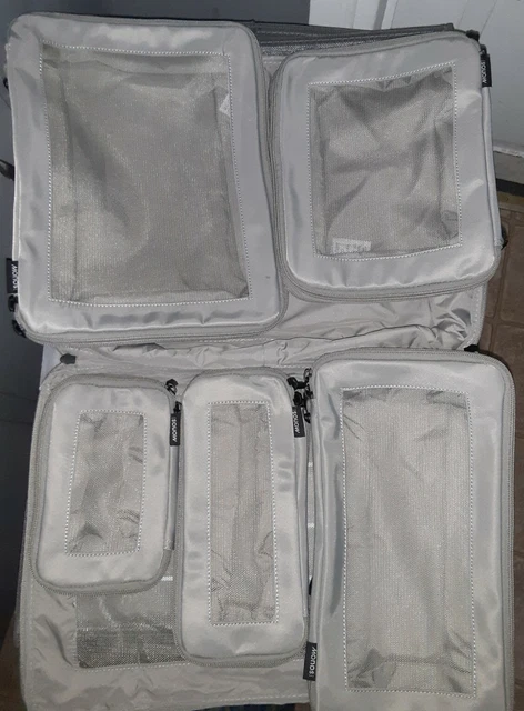 Monos Compressible Packing Cubes Set of 6 in Grey PC-6G * Original Vacation Trip 3
