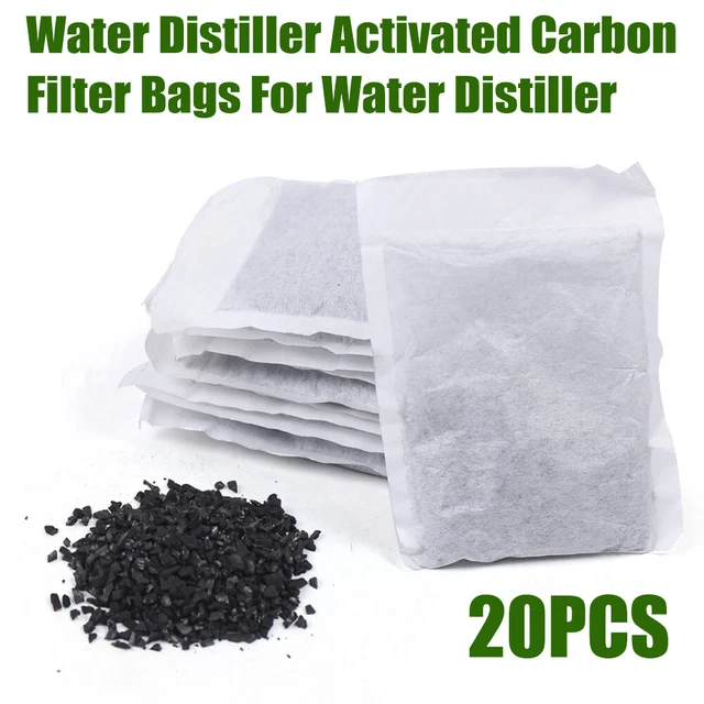 20X ACTIVATED CARBON Charcoal Filters For Pure Water Distiller Machine