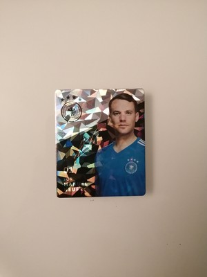 REWE/DFB GLITZER-SAMMELKARTE NR. 01 Manuel Neuer, Fußball-WM 2022