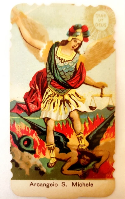 Santino Antico San Michele Arcangelo Fustellato