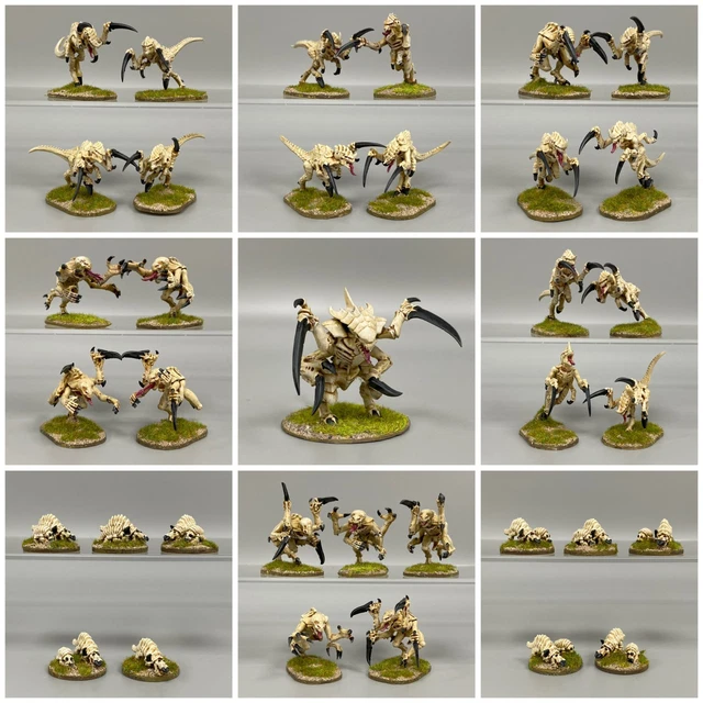 Grande Armée Tyranids Léviathan Peinte - Flotte De Ruche Norn - Warhammer 40K