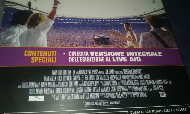 dvd nuovo sigil BOHEMIAN RHAPSODY-STORIA DEI QUEEN+cont spec.in vers italiana 3