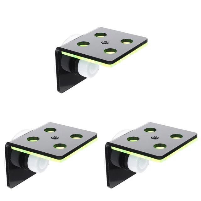 3 piezas soporte para plantas de acuario de doble capa montaje magnético tanque de peces soporte de coral