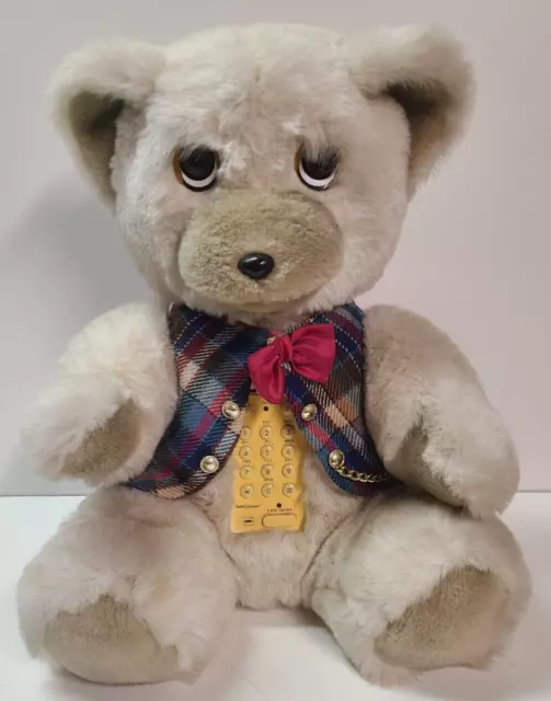 Talking teddy bear speaker phone discount