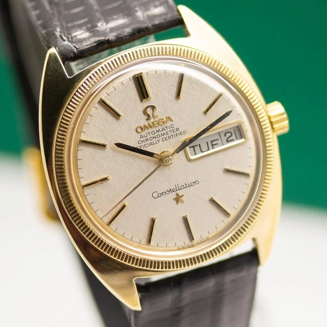 1968's OMEGA CONSTELLATION 168029 CAL. 751 14K YELLOW GOLD AUTOMATIC MEN'S WATCH 1968's OMEGA CONSTELLATION 168029 CAL. 751 14K YELLOW GOLD AUTOMATIC MEN'S WATCH