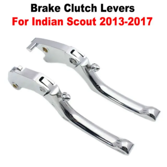 Links/Rechts Kupplung Bremshebel Für Indian Scout/Sixty Lenker Aluminum Silber