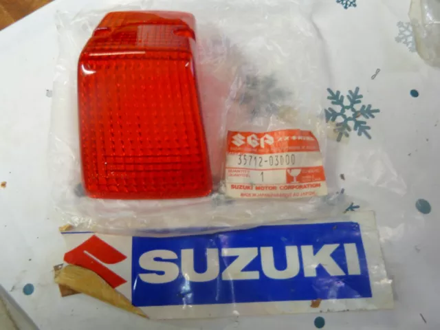 Nos Suzuki RMX 250 DR250/350 RÜCKLICHT OBJEKTIV 35712-03D00