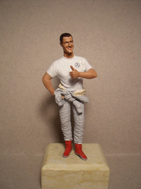 Figurine Pilote F1 Minichamps 1/18 – Pilote 26 Congratulant, Non Peinte, Résine