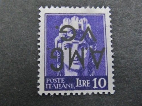 nystamps Italy Stamp # 1LN7 Mint OG NH Ovpt Inverted  M17y2616