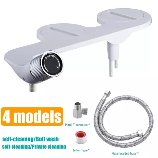 Bathroom Bidet Toilet Seat Attachment Fresh Water Spray Feminine Wash Clean K B0