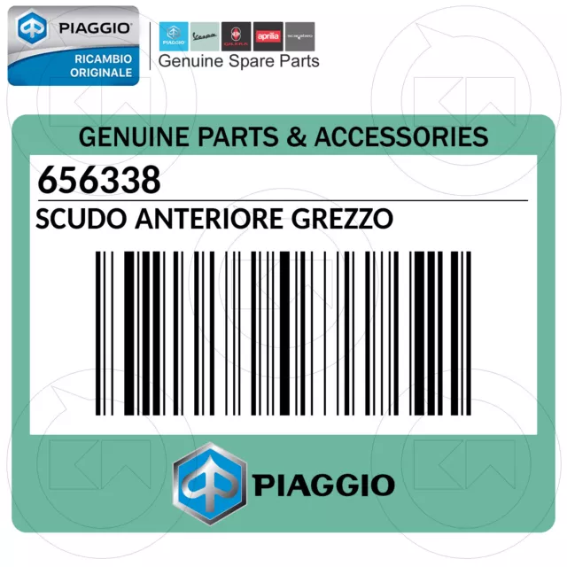 Scudo Anteriore Grezzo Originale Piaggio Beverly 350 Sport Touring 4V Ie E3 2013 3