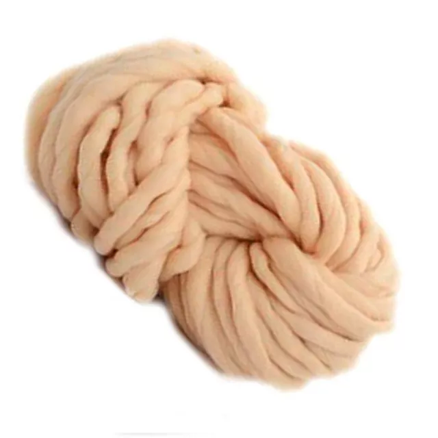 250g Chunky Yarn Super Soft Bulky Roving Crocheting Arm Knitting DIY Woolen