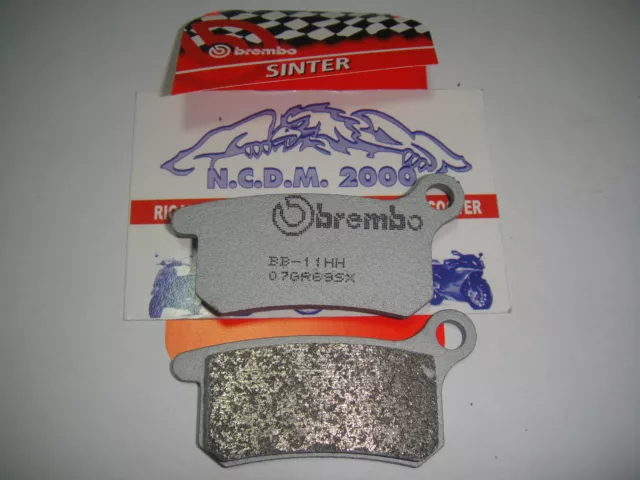 Plaquette de Frein BREMBO Frittées Arrière KTM 85 SX 04>10 07GR69SX