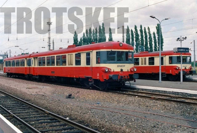 35mm Colour Negative SNCF French Railways Diesel Railcar 4602 c1995 France