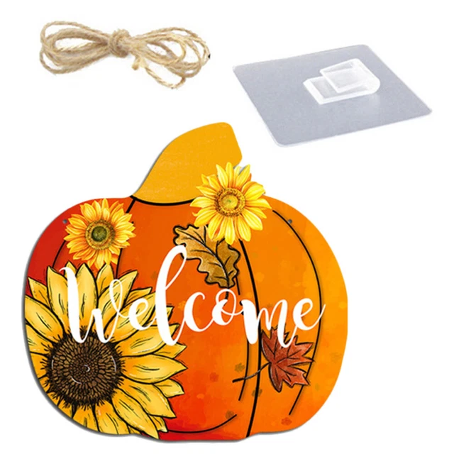 Decorazioni Per Il Ringraziamento Con Semi Di Zucca Su Sfondo - Foto 4