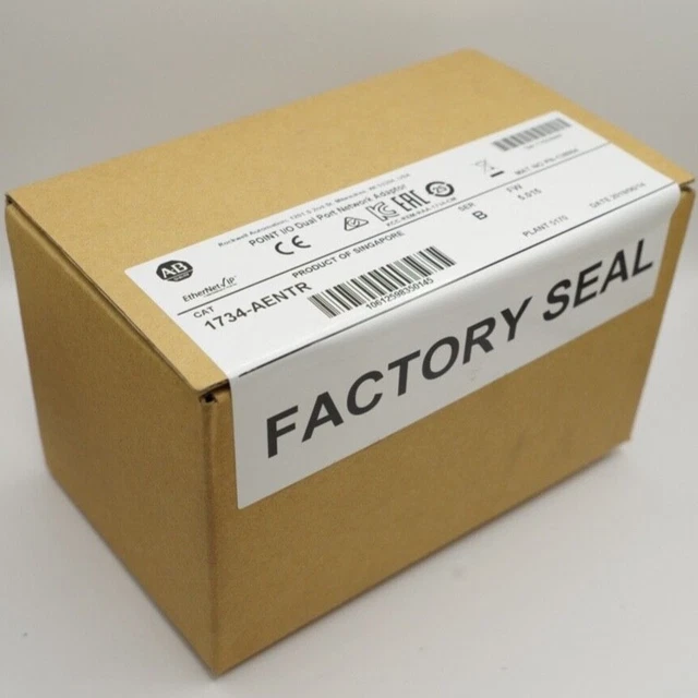 NEW Allen Bradley 1734-AENTR SER B Point I/O Dual Port Adaptor 1734AENTR 