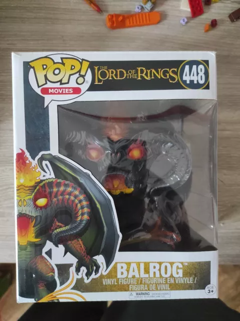 Funko Pop N° 448 Le Seigneur des Anneaux Balrog 15 cm Vinyle Figurine