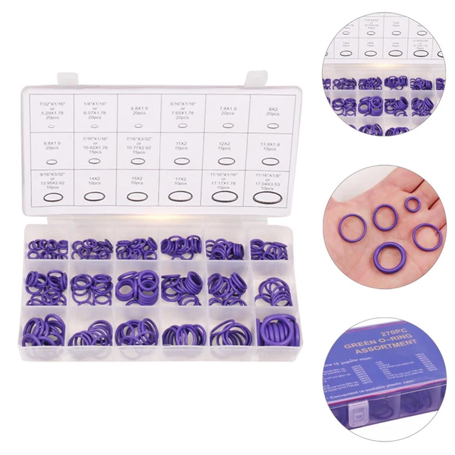 O-Rings In Fluoro Gomma 22x18x2mm - Guarnizioni Resistenti Per Idraulica E Auto - Foto 9