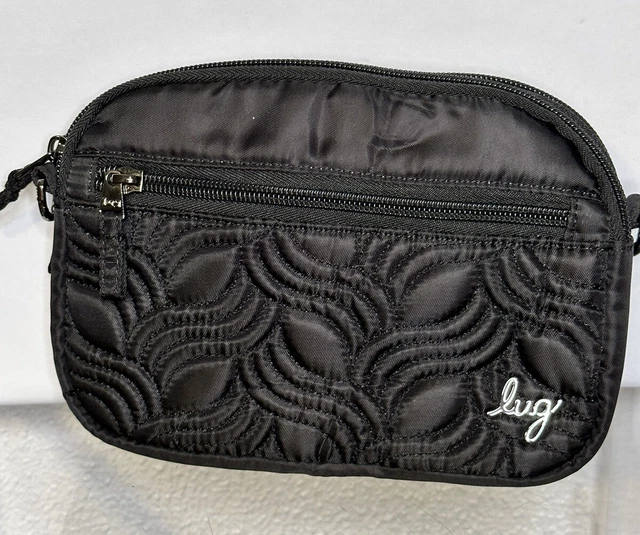 Lug Convertible Crossbody and Belt Bag - Black