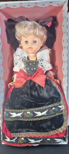 Poupée Bella Vintage Années 1960, Taille 32cm, Plastique, Très Belle état D'origine
