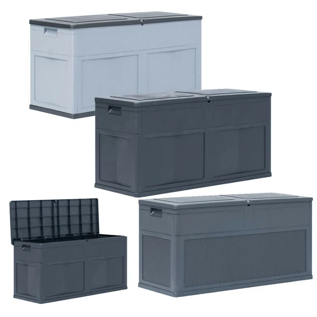 GARTEN AUFBEWAHRUNGSBOX GARTENTRUHE Kissenbox Gartenbox Auflagenbox