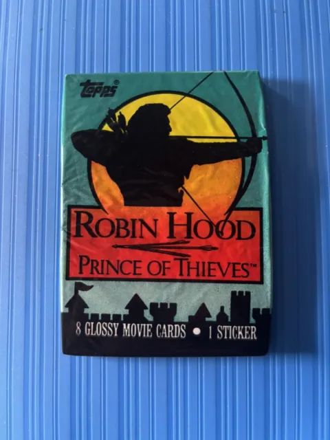 Robin Hood Prince Of Thieves Trading Cards - Sealed Booster Pack - Vintage 1997