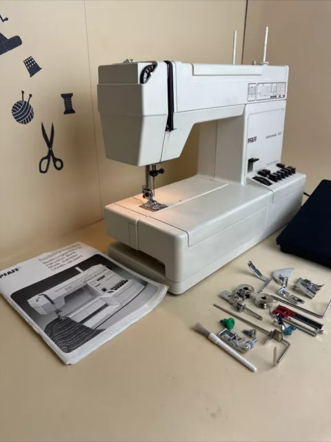 Nähmaschine Pfaff Hobbymatic 917 Mit Koffer und Zubehör Top ✅