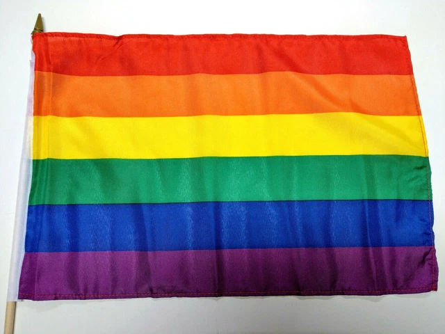 AZ FLAG Tischflagge Bisexuellen - 21x14cm Bisexualität Fahne