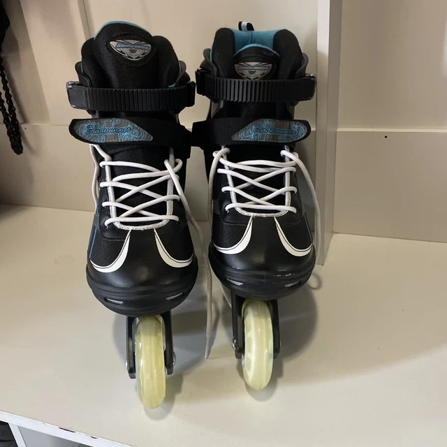 Patins à Roulettes Vintage Blade Runner Pro 2500 - Taille 9 - Noir Années 90 - Hommes - Occasion En Bon état