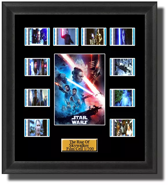 Backlight Star Wars The Rise of Skywalker 2019 Film Cell Memorabilia FilmCells