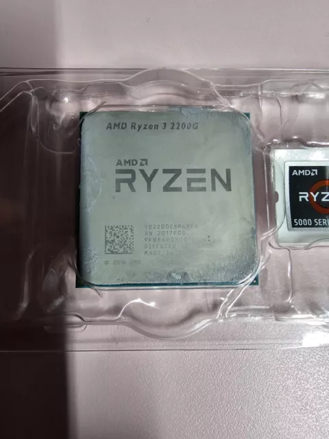 AMD Ryzen 3 2200G Desktop Processor AM4 with Radeon  Graphics YD2200C5M4MFB