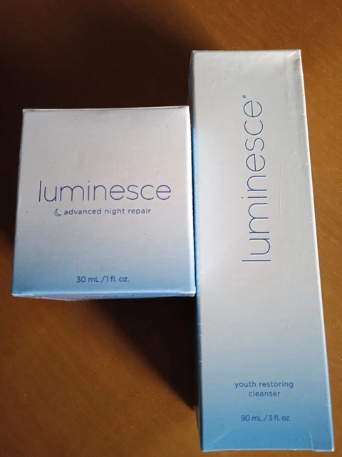 Jeunesse cleanser 6/22 e crema notte Advanced night Repair scad. 4/23
